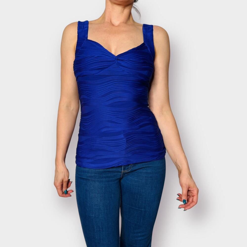 90s Volume One Blue Tank‎ Size M